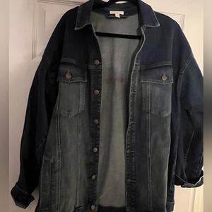 Eileen Fisher denim jacket - size L